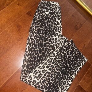 Unlike Humans Leopard Print Jeans
